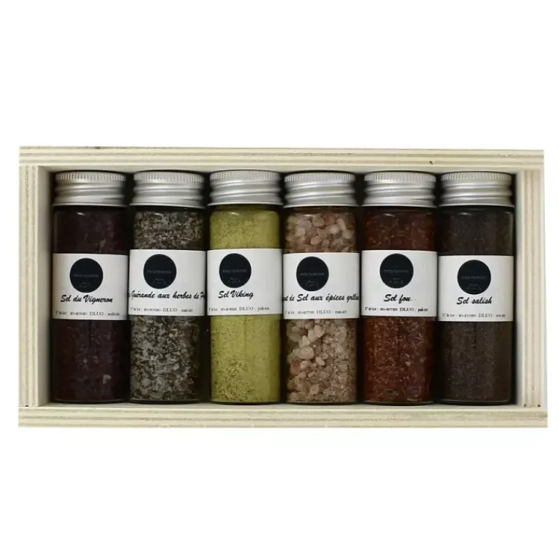 Store Épices du Monde Coffret de 6 sels aromatisés