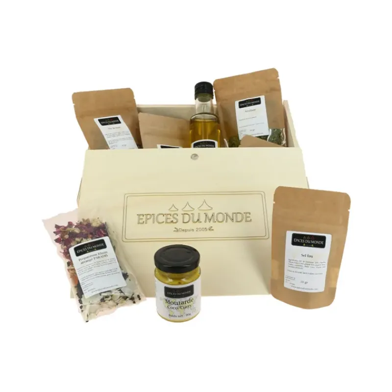 Store Épices du Monde Coffret des cuisiniers