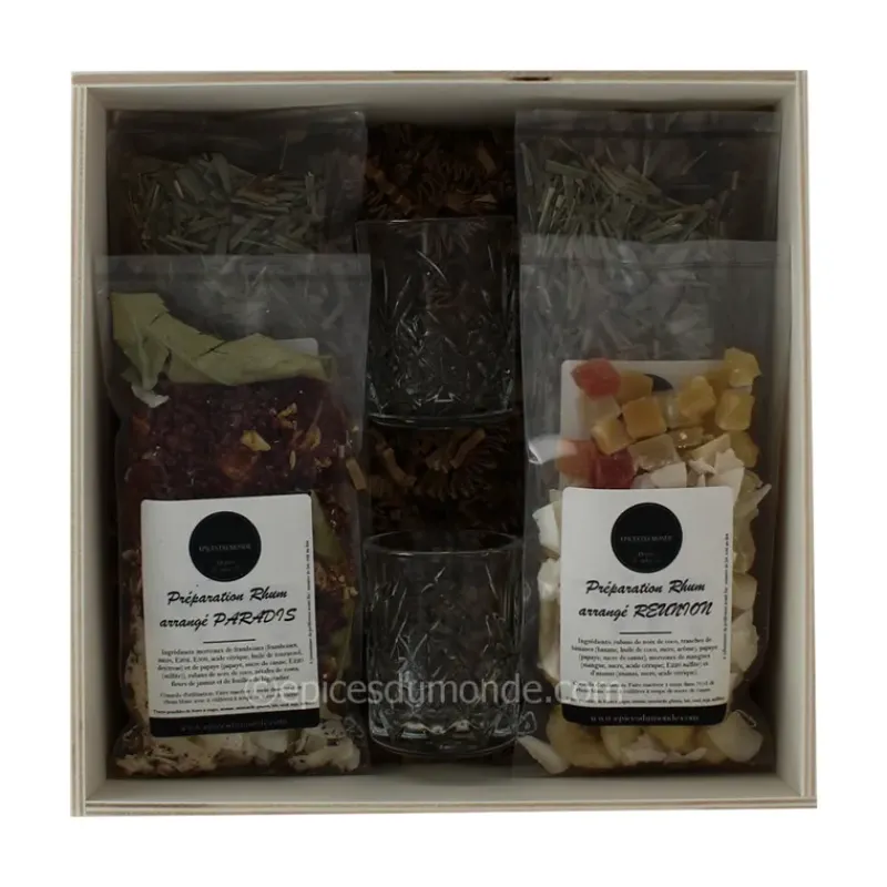 Fashion Épices du Monde Coffret rhums des îles