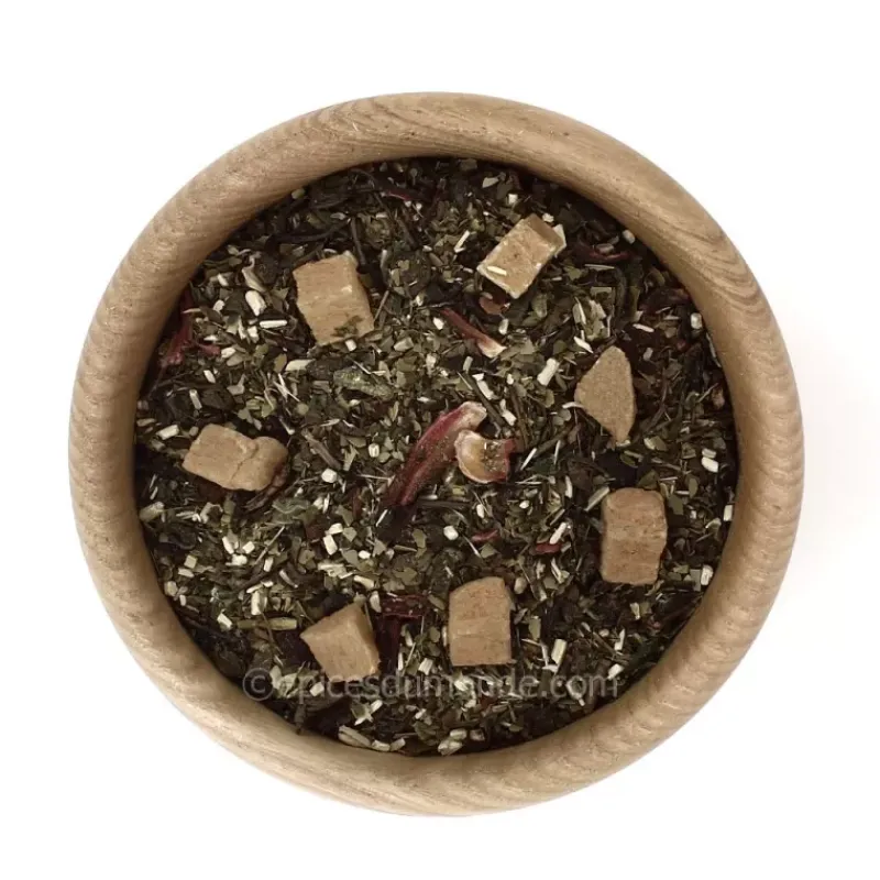 Shop Épices du Monde Infusion maté vert guarana et ananas