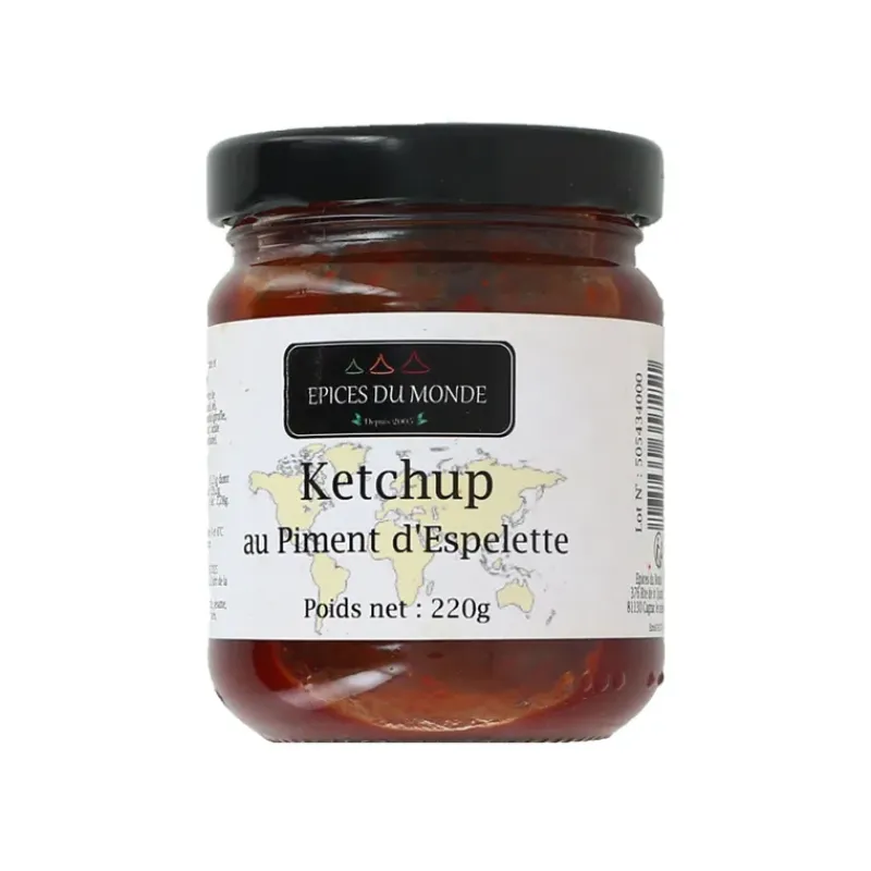 Shop Épices du Monde Ketchup au piment d'espelette
