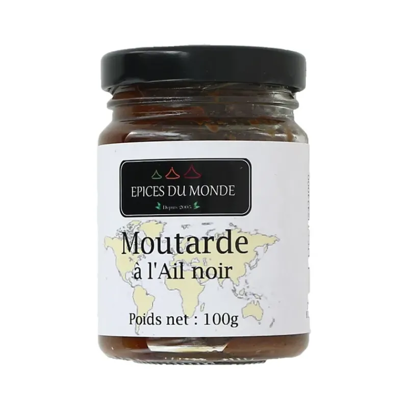 New Épices du Monde Moutarde à l'ail noir