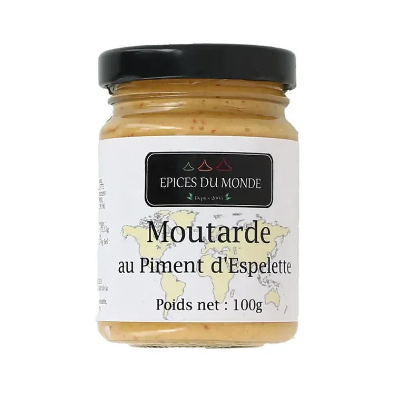 Discount Épices du Monde Moutarde au piment d'Espelette