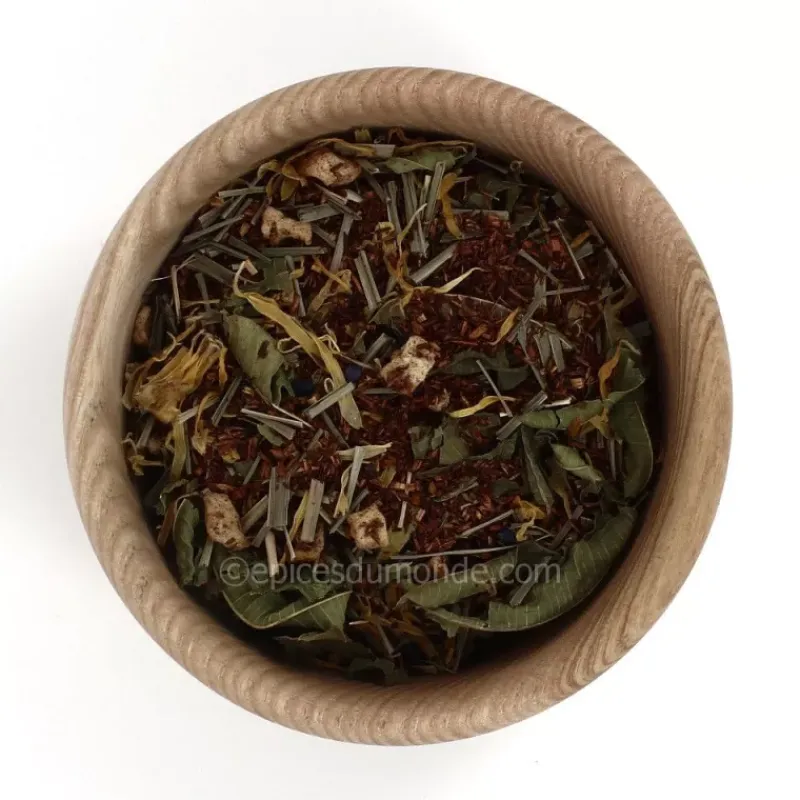 New Épices du Monde Rooibos citronnelle verveine